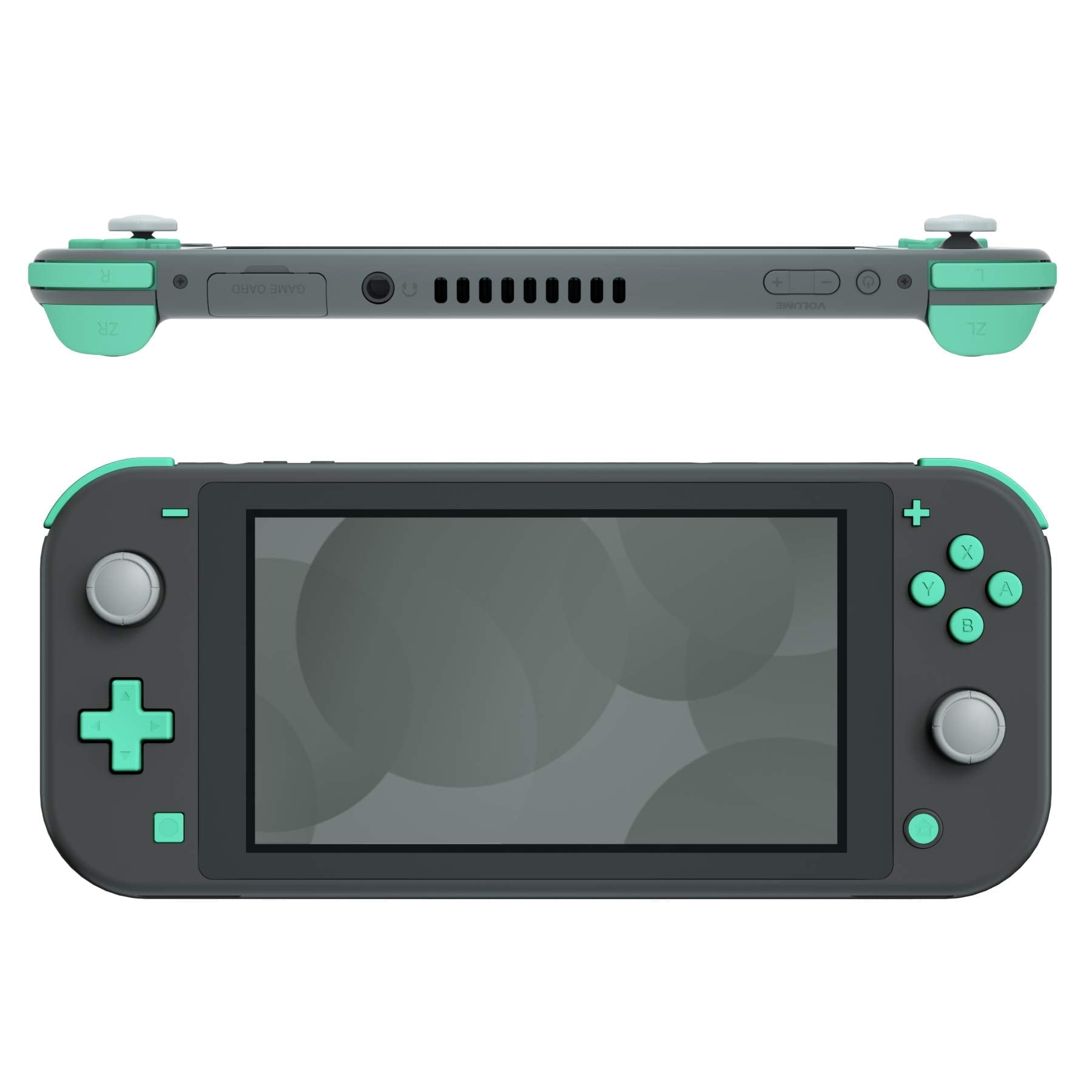 eXtremeRate Mint Green Replacement ABXY Home Capture Plus Minus