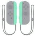 thumbnail image 1 of eXtremeRate Mint Green Replacement Shell Joycon Wrist Strap Buttons for Nintendo Switch- 2 Pack, 1 of 8