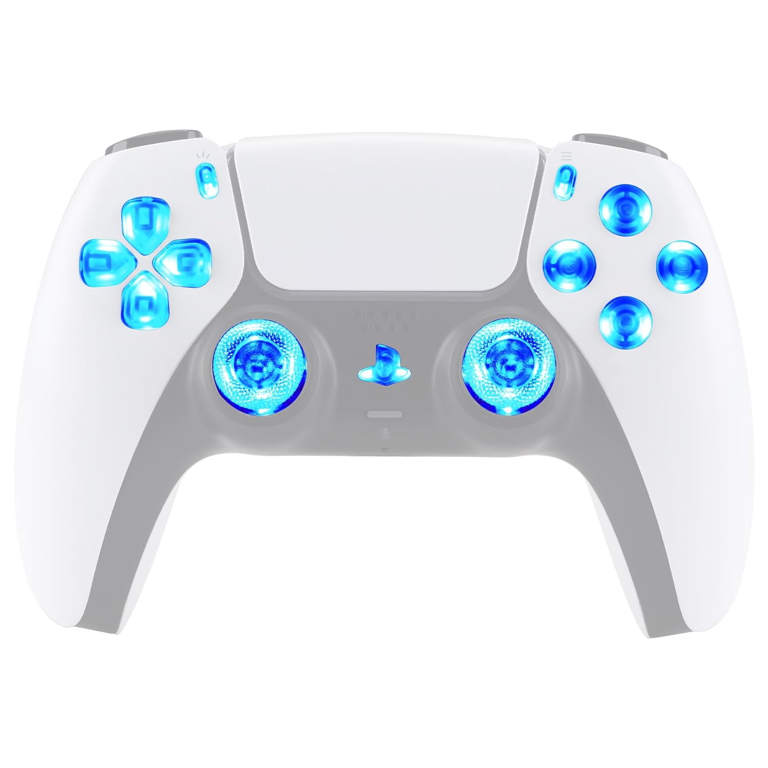 eXtremeRate Multi-Colors Luminated D-pad Thumbstick Share Option Home ...