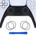 thumbnail image 1 of eXtremeRate New Hope Gray Replacement Accessories Accent Rings for ps5 Controller BDM-010/020/030/040, 1 of 6