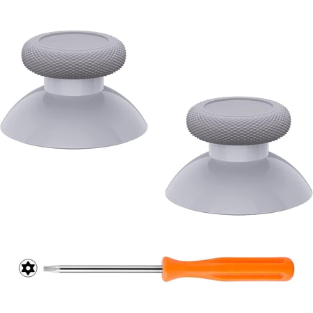 eXtremeRate New Hope Gray Replacement Thumbsticks Stick Buttons for Xbox Core Wireless Controller