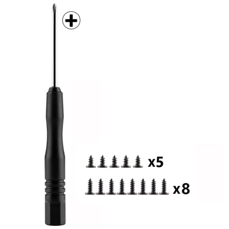 eXtremeRate Open Shell Tools Cross Screwdrivers Original Screws for PS4 All Model Controller Install Repair Mod Clean Controller