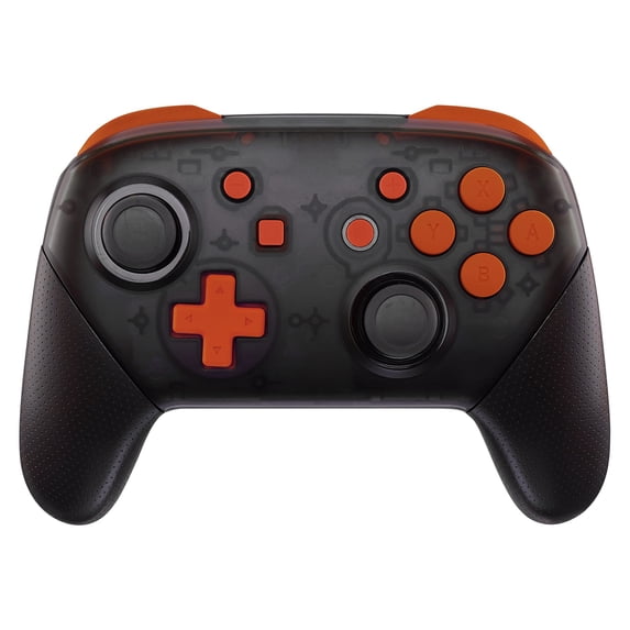 eXtremeRate Orange Repair ABXY D-pad ZR ZL L R Keys for Nintendo Switch ...