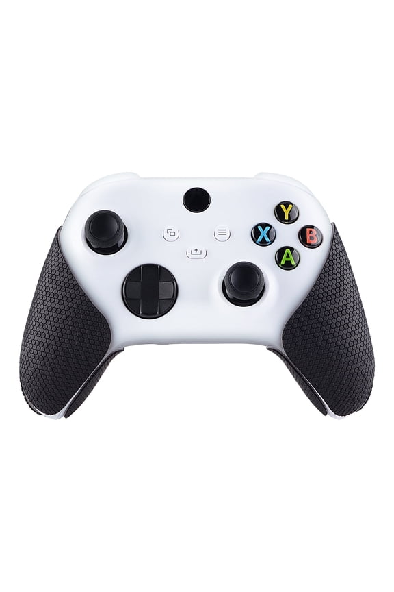 eXtremeRate PlayVital Anti-Skid Sweat-Absorbent Controller Grip for Xbox Core Wireless Controller, Professional Textured Soft Handle Grips for Xbox Series X/S Controller - View of Rising Sun
