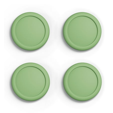 eXtremeRate PlayVital Switch Joystick Caps, Switch Lite Thumbstick Caps, Silicone Analog Cover for Switch OLED Joycon Thumb Grip Rocker Caps for Nintendo Switch & Switch Lite - Matcha Green