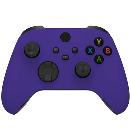 eXtremeRate Purple Replacement Shell Cover Custom Gaming Case Faceplate for Xbox Core Controller
