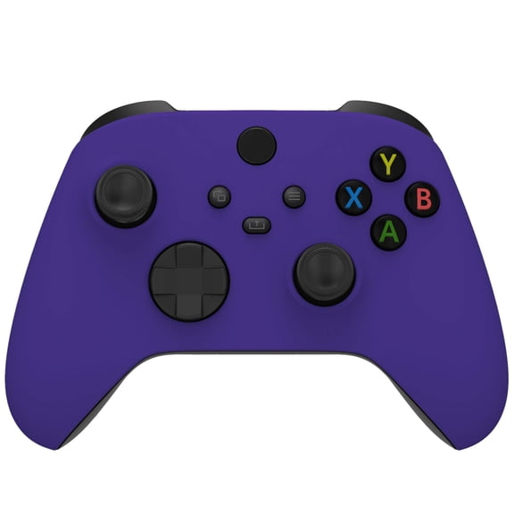 eXtremeRate Purple Replacement Shell Cover Custom Gaming Case Faceplate for Xbox Core Controller