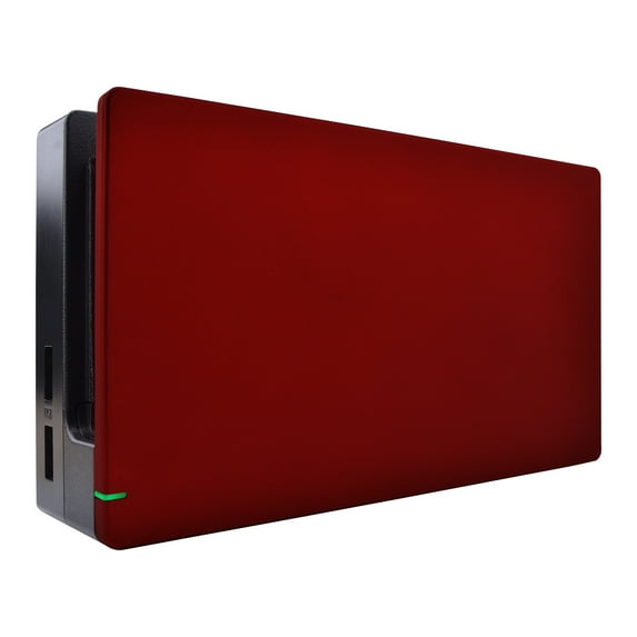 eXtremeRate Red Custom Faceplate Replacement Housing Shell for Nintendo Switch Charging Dock