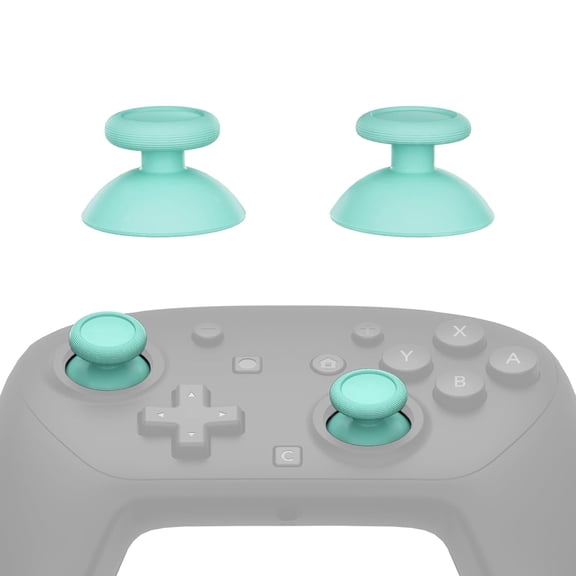 eXtremeRate Replacement 3D Joystick for Nintendo Switch 2 Pro Controller, Left Right Analog Stick Thumbsticks with Screwdriver Tools, Multi-Colors Options - Misty Green