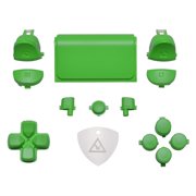 eXtremeRate Replacement D-pad R1 L1 R2 L2 Triggers Touchpad Action Home Share Options Buttons for ps4 Controller, Green Full Set Buttons Repair Kits for ps4 Slim Pro CUH-ZCT2 Controller