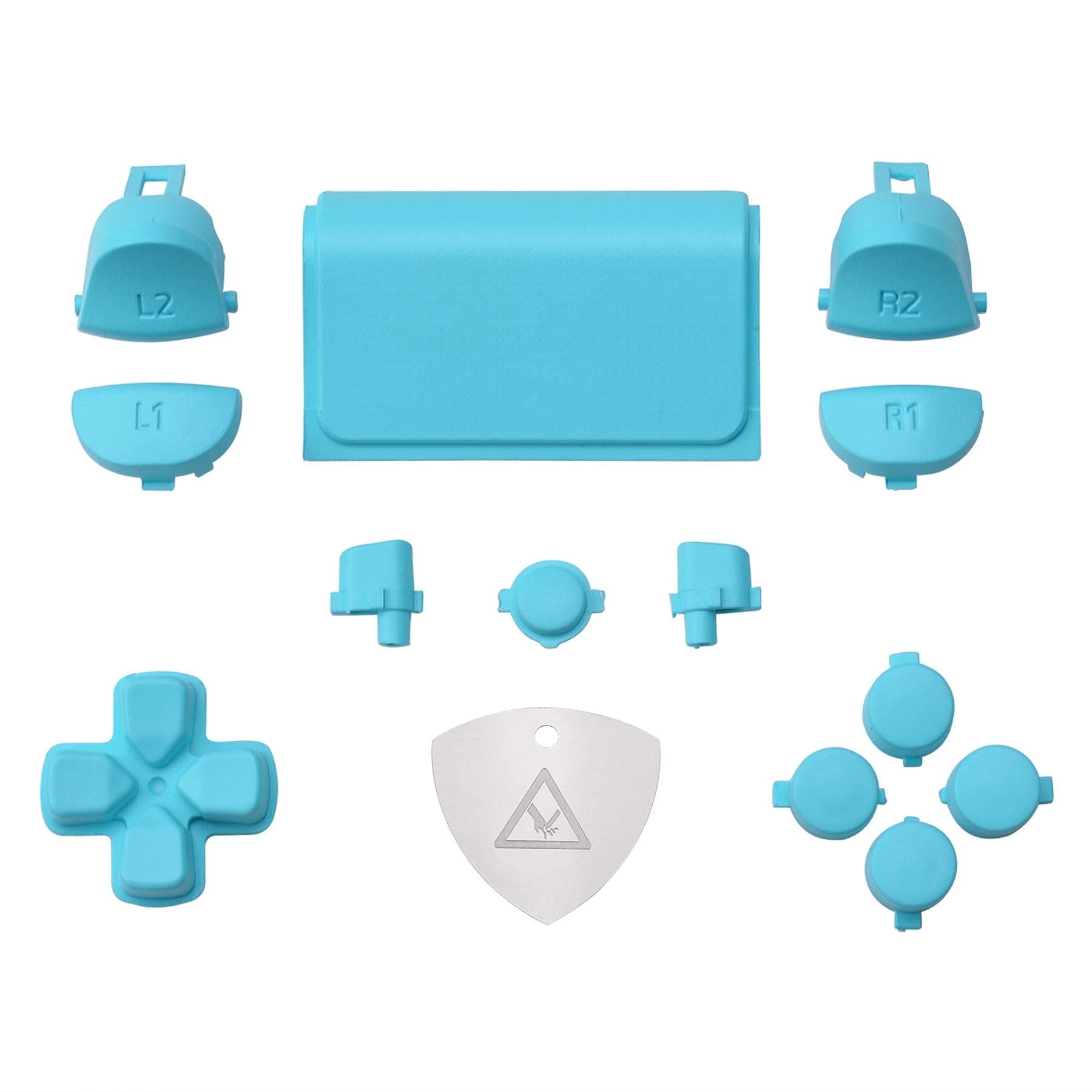 eXtremeRate Replacement D-pad R1 L1 R2 L2 Triggers Touchpad Action