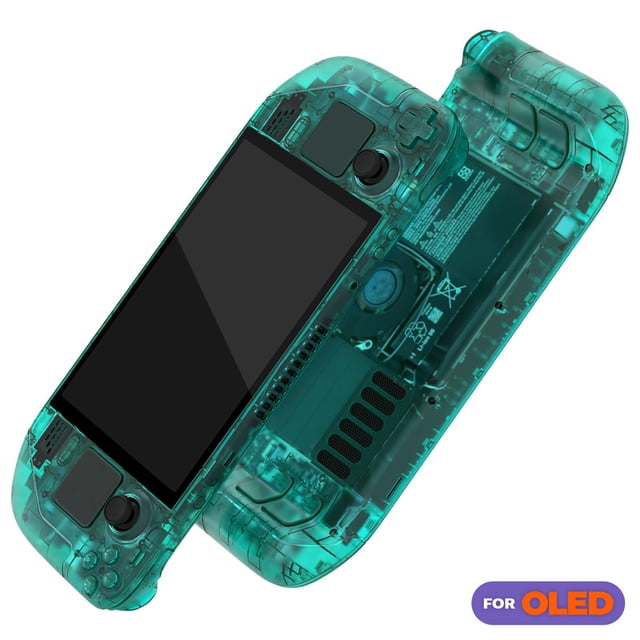 Raplce Steamdeck Shell eXtremeRate Replacement Full Set Housing Shell with Buttons for Steam ...
