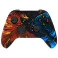 thumbnail image 1 of eXtremeRate Replacement Shell Fire Eagle vs Ice Snake Front Housing Cover for Xbox Core Controller, 1 of 7