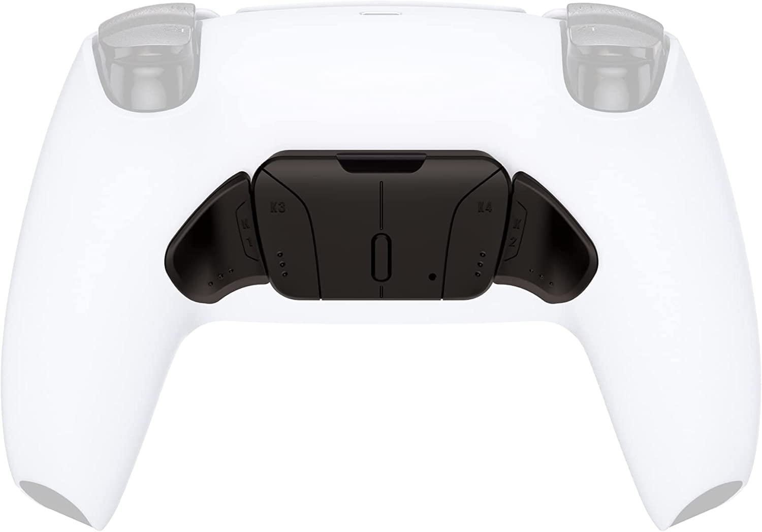 PlayStation4 - T-rise Amazon.com: eXtremeRate White Rubberized Grip Programable