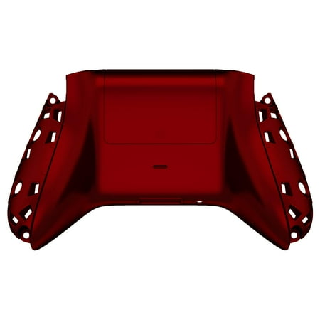 eXtremeRate Scarlet Red Soft Touch Custom Bottom Shell w/ Battery Cover for Xbox Core Wireless Controller