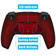 eXtremeRate Scarlet Remap Kit Upgrade Board Back Shell 4 Buttons for PS5 Controller BDM 010/020