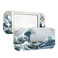 thumbnail image 1 of eXtremeRate Soft Touch The Great Wave DIY Replacement Shell for Nintendo Switch Lite, NSL Handheld Controller Housing w/Screen Protector, Custom Case Cover for Nintendo Switch Lite, 1 of 9