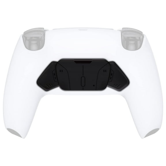 eXtremeRate Solid Black RISE4 Remap Kit Replacement Back Paddles K1K2K3K4 Housing for PS5 Controller BDM-010/020/030/040