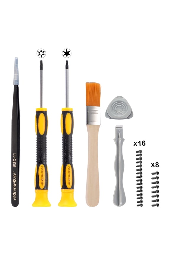 T6 T8H Screwdriver Set with Tweezers & Tools, for Xbox Series X/S, One, 360