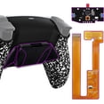 thumbnail image 1 of eXtremeRate Textured White Programable RISE4 Remap Kit Upgrade Board & Redesigned Back Shell & 4 Back Buttons for ps5 Controller BDM-030/040, 1 of 8