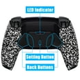 thumbnail image 1 of eXtremeRate Textured White RISE4 Remap Kit Upgrade Board Back Shell 4 Back Buttons  for PS5 Controller BDM 010/020, 1 of 5
