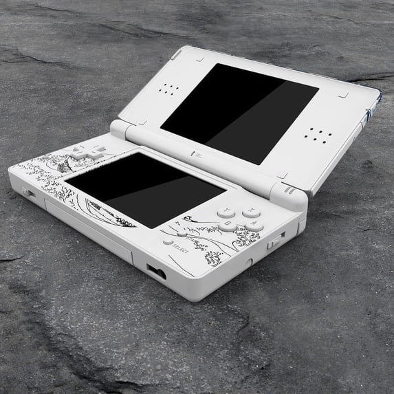 Custom Handheld eXtremeRate The Great Wave Replacement Full Housing Shell for Nintendo ...
