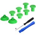 thumbnail image 1 of eXtremeRate ThumbsGear Interchangeable Ergonomic Thumbstick for PS5 Controller, for PS4 All Model Controller - 3 Height Domed and Concave Grips Adjustable Joystick - Green, 1 of 8