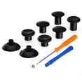 thumbnail image 1 of eXtremeRate ThumbsGear Thumbstick Black 3 Height Domed & Concave Grips Joystick for Xbox One S/X/Elite, 1 of 7