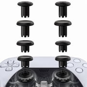 eXtremeRate ThumbsGear V3 Interchangeable Thumbsticks 4 Height Adjustable Convex and Concave Grip Joysticks for Xbox One S/X/Elite, for Nintendo Switch Pro Controller - Black