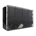 thumbnail image 1 of eXtremeRate Transparent Clear Custom Faceplate for Nintendo Switch Charging Dock, Soft Touch Grip DIY Replacement Housing Shell for Nintendo Switch Dock - Dock NOT Included, 1 of 7