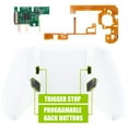 thumbnail image 1 of eXtremeRate White Lofty Programable Remap & Trigger Stop Kit, Upgrade Boards & Redesigned Back Shell & Side Rails & Back Buttons & Trigger Lock for Xbox One S/X Controller Model 1708, 1 of 8