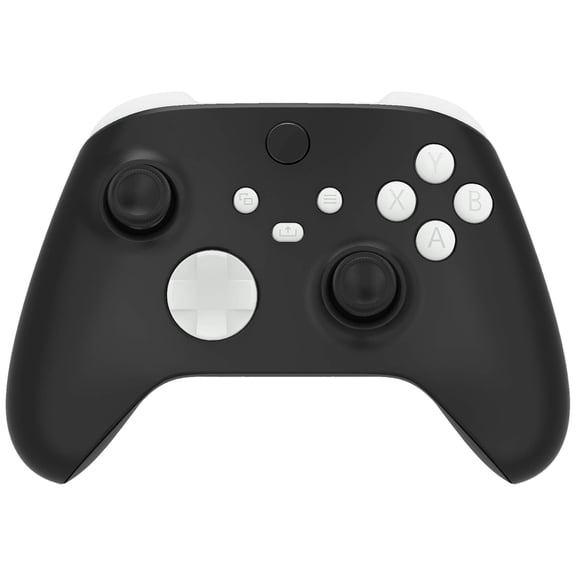 eXtremeRate White Replacement Buttons LB RB LT RT Bumpers Triggers D-pad ABXY Start Back Sync Share Keys for Xbox Core Wireless Controller