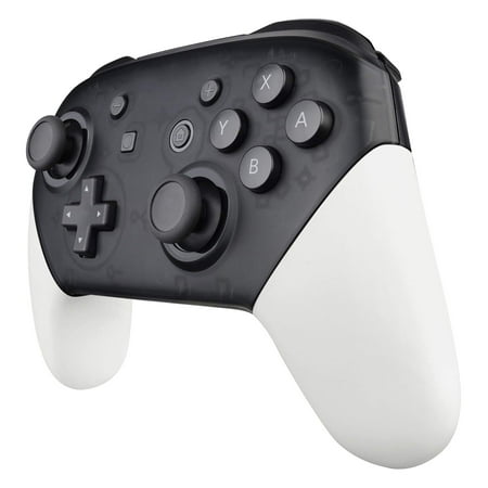 eXtremeRate White Replacement Handle Grips Hand Grip Shell Case for Nintendo Switch Pro Controller