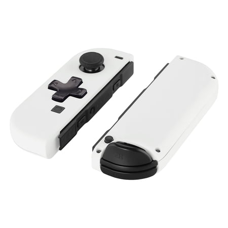 eXtremeRate White Replacement Housing w/Full Set Buttons Shell Case for Nintendo Switch/OLED Joycon