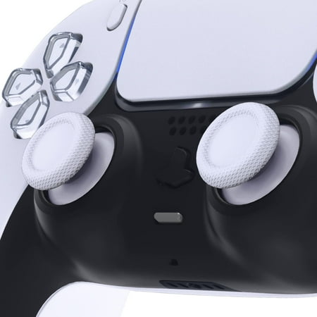 eXtremeRate White Replacement Thumbsticks Analog Stick Joystick for PS5 BDM-010/020/030/040