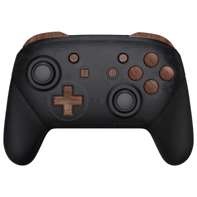 eXtremeRate Wood Grain Repair ABXY D-pad ZR ZL L R Keys for