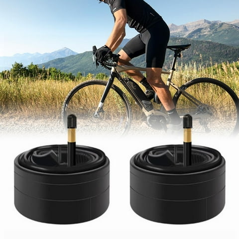 eYotto 2 Pack Bike Tires,700c x 35-43c, Black, Bicycle Replacement Tires, Butyl Rubber