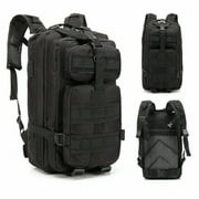 eYotto 25L Black Backpacks for Adults, Travel Climbing Hiking School Bag