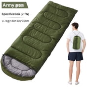 eYotto 83" Sleeping Bag, Camping Waterproof Lightweight Sleeping Bag for Adult, Camping Gear Equipment for Travel Camping Picnic Climbing (Deep Green, 41℉- 68 ℉