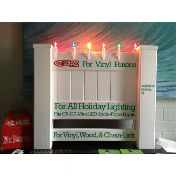 eZ klipZ Fence light holder pack of 25