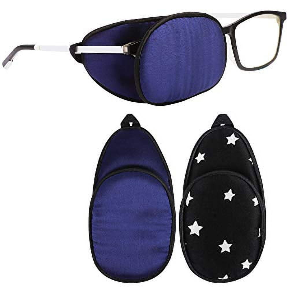 eZAKKA Eye Patches for Adults Kids Eye Patch for Glasses Silk Patch for Lazy Eye Amblyopia Strabismus and After Surgery