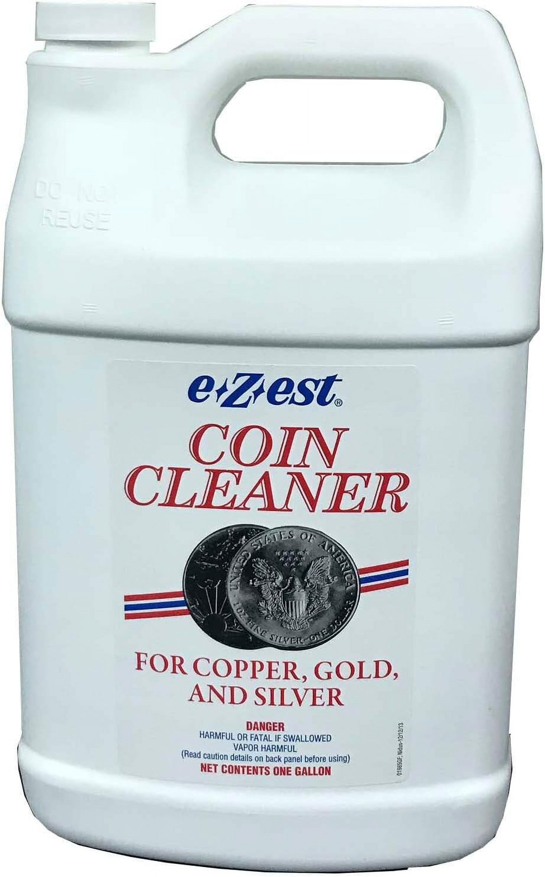 SEATLINK eZest Easy Coin Cleaner Copper Gold Silver Jewelry - 1 Gallon