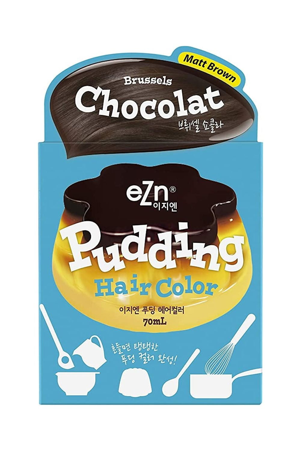 eZn Pudding Hair Dye AmmoniaFree Permanent Hair Color Brussels