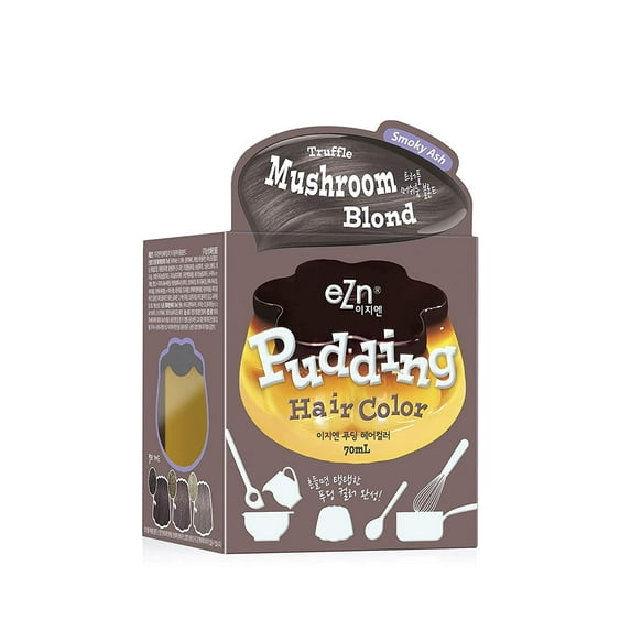 eZn Pudding Hair Dye Truffle Mushroom Blond Ammonia Free Semi-Permanent Self Hair Dye DIY Kit