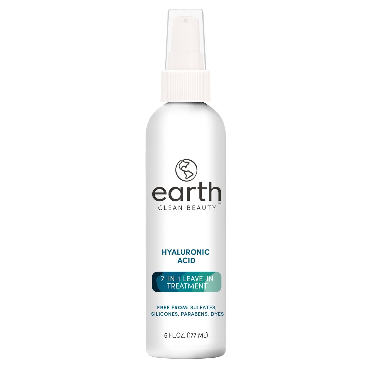 Earth Clean Beauty 7-in-1 Leave-In Treatment with Hyaluronic Acid