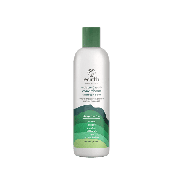 earth Clean Beauty Moisture and Repair Conditioner with Argan Oil and