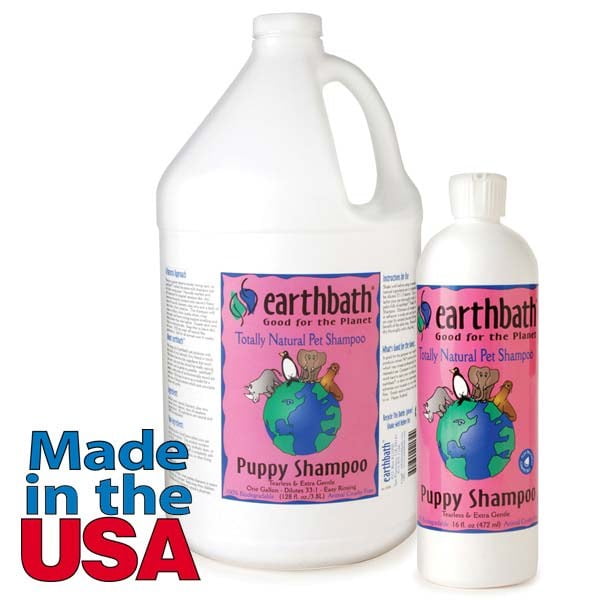earthbath UltraMild Puppy Shampoo and Conditioner, Wild Cherry, 128oz