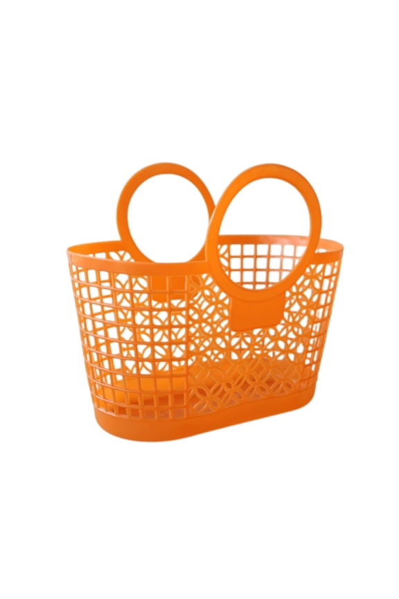 easter basket jelly tote bag Jelly Basket Women Reusable Beach Handbags