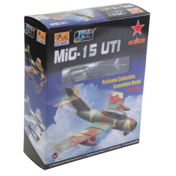 easy model 1:72 scale mig-15uti midget czechoslavkia s-103 air force model kit