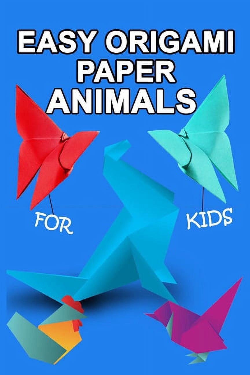 Origami Animals” Set — Book, Origami Paper, and a FREE Video Lesson